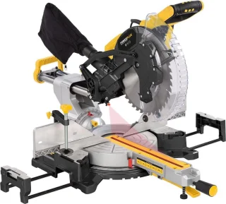 Powerplus POWX075750DB elektrische verstekzaag 2200W 305mm