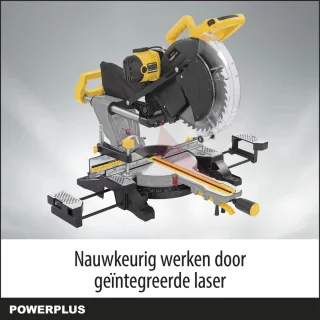 Powerplus POWX075751DB elektrische verstekzaag 2000W 305mm