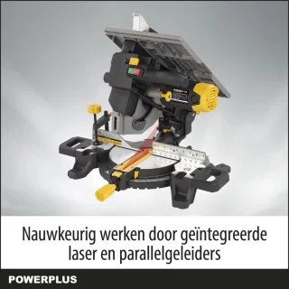 Powerplus POWX07583 elektrische verstekzaag 2000W 254mm