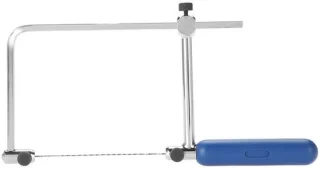 Professionele jigsaw set met verstelbaar zaagframe en 6 spiral zaagbladen