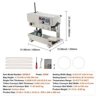 ProSeal Verticale bandsluitmachine