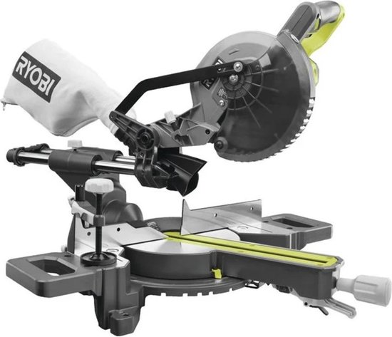 Ryobi ONE+ RMS18190-0 18V Afkortzaag 190mm body review