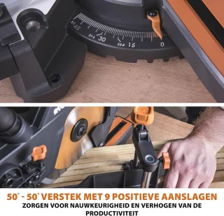 Samengestelde Glijdzaag 210 mm