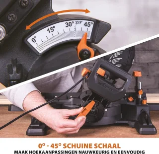 Samengestelde Glijdzaag 210 mm