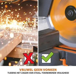 Samengestelde Glijdzaag 210 mm