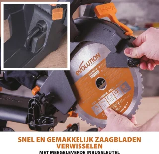 Samengestelde Glijdzaag 210 mm