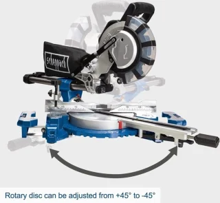 Scheppach HM254SPX Afkort- en trekzaag 255mm 2200W