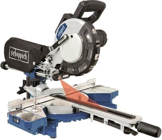 SCHEPPACH HM81LXU Verstekzaag 216 mm 2000W Blauw review