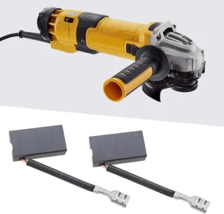 Set van 4 carbon borstels voor zaag, geschikt voor DW716EXPS, DW717XPS, DW708, DW712 en DW716