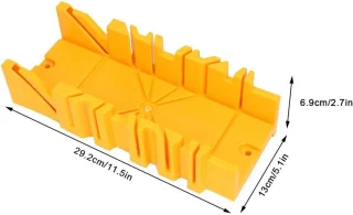 SnelShoppen 12 inch afkortzaag, 14 inch achterzaag en 12 inch hoekafkortingsdoos