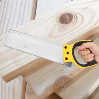 SnelShoppen 12 inch afkortzaag, 14 inch achterzaag en 12 inch hoekafkortingsdoos