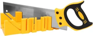 SnelShoppen 12 inch afkortzaag, 14 inch achterzaag en 12 inch hoekafkortingsdoos