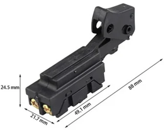 SnelShoppen trigger schakelaar, niet-lock knop SPST voor 255 afkortzaagmachine