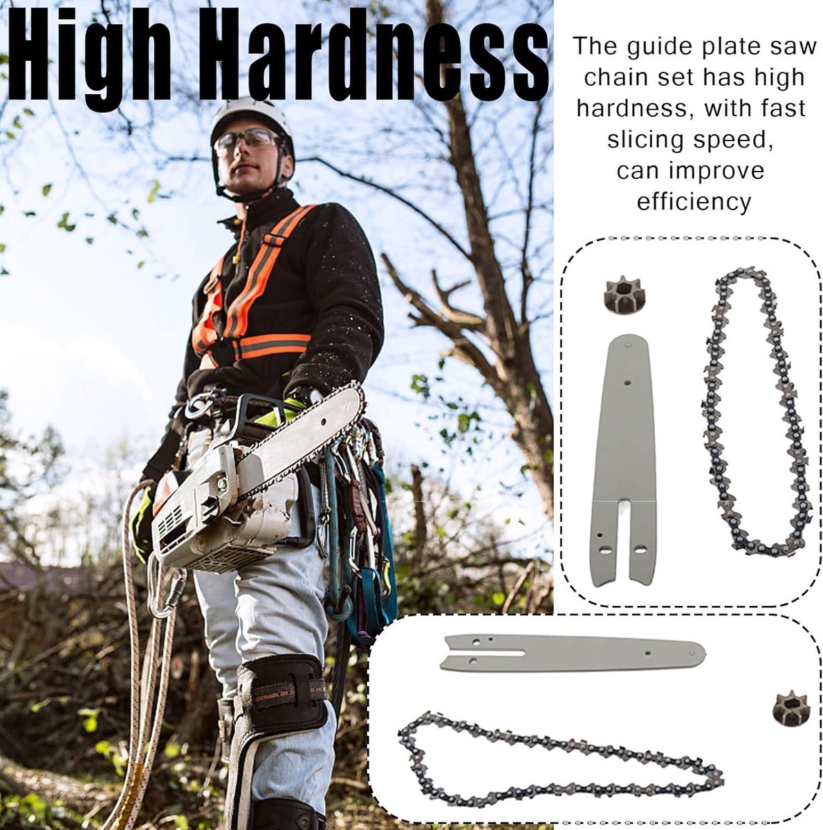 Wat vinden we goed aan de Stalen Kettingzaagketting 186 mm voor Kleine Elektrische Kettingzagen