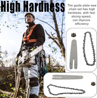 Stalen Kettingzaagketting 186 mm voor Kleine Elektrische Kettingzagen