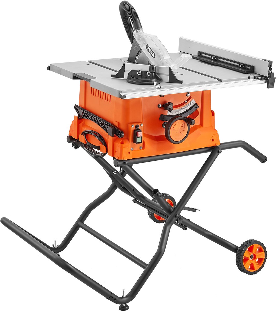 Wat vinden we goed aan de Tafelzaag 10 Inch Met Statief 8 Ampère 4800 TPM