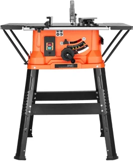 Tafelzaag 254 mm 1800W met Onderstel en Zaagblad 24T