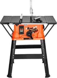 Tafelzaag 254 mm 1800W met Onderstel en Zaagblad 24T