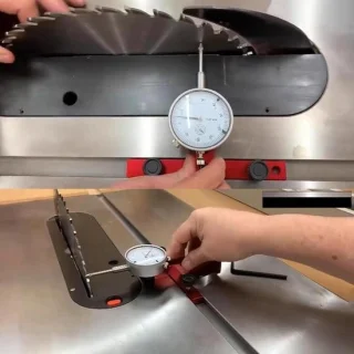 Tafelzaag kalibrator rood