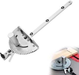 Tafelzaag verstekmeter - 51 cm - zilverkleurig