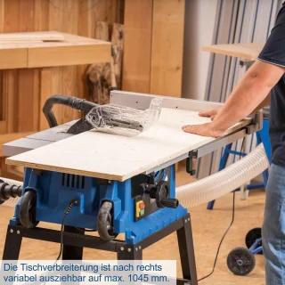 Tafelzaagmachine Zaagtafel met Onderstel