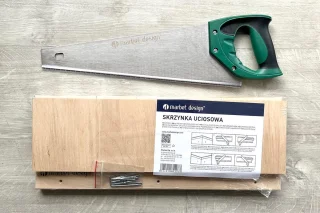 Verstekbak met zaag, xl formaat, 48.5 cm, groen