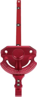 Verstekmeter voor tafelzaag - 45 cm - rood
