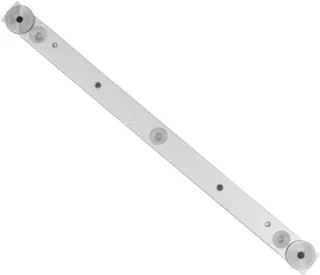 Verstekzaag - aluminiumlegering - uitschuifbaar - 300 mm - zwart