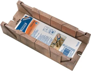 Verstekzaag hout zaagmal 36 cm zwart