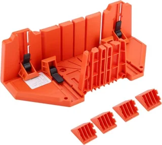 Verstekzaagbak zaagmal 14 inch oranje