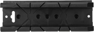 Verstekzaagbox 25x8x6 cm zwart