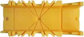 Verstekzaagdoos 225/45/90 graden geel