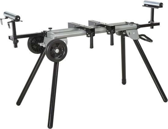 Verstelbaar Onderstel voor Afkortzagen en Werktafels 123,5-245 cm Staal review