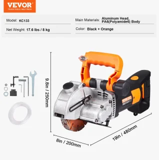 VEVOR Elektrische Muurfrees 4800W