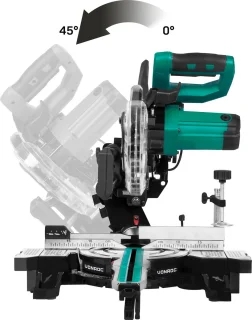 VONROC Compacte afkortzaag 2200W Ø216mm