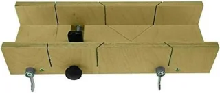 Zaag hulpstuk verstekbak 300 mm houtkleur