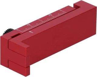 Zaagafstandregelaar spleetmeter 5-48 mm rood