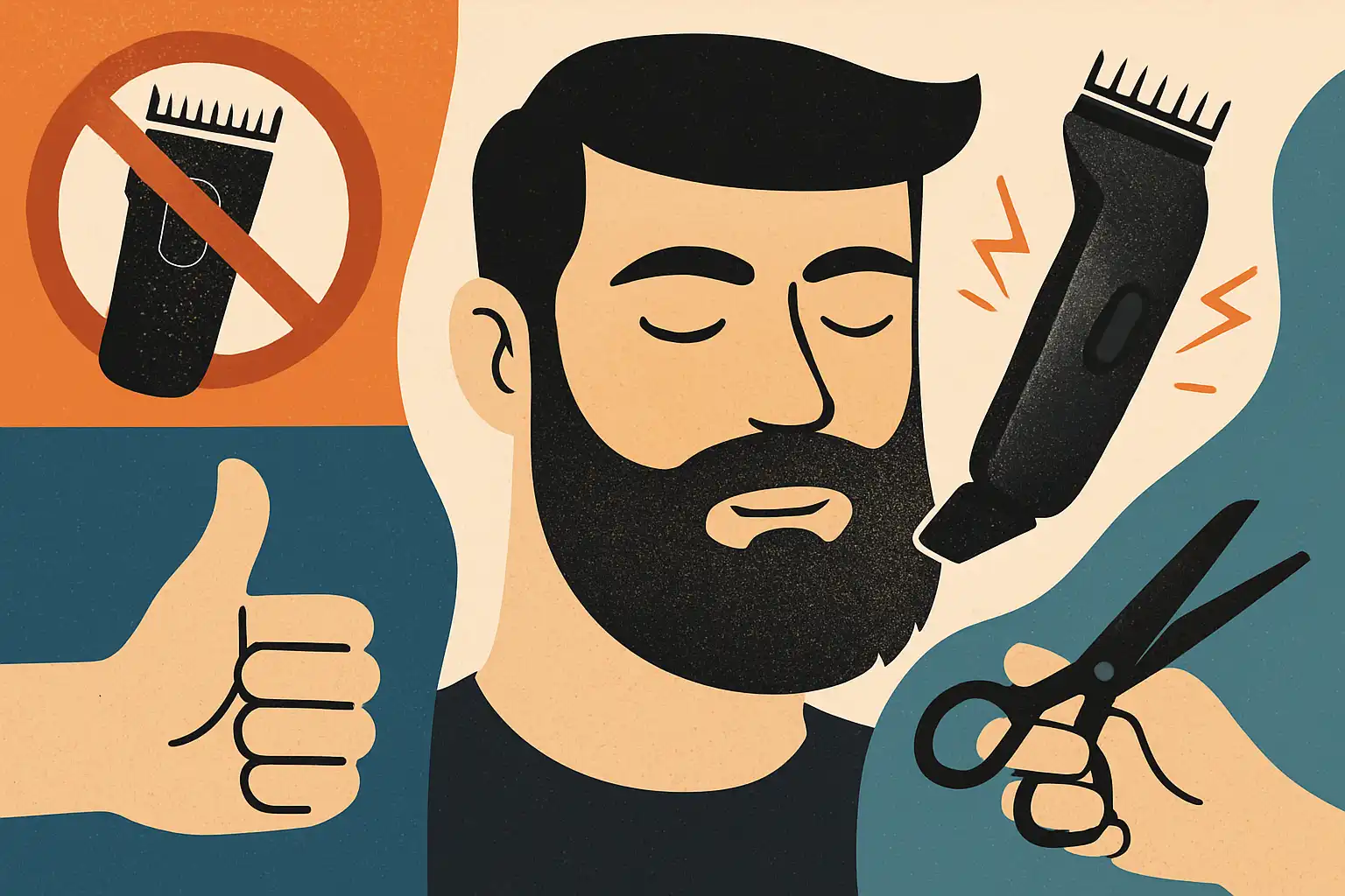 Baardtrimmer-hacks die influencers je niet vertellen: veilige shortcuts zonder je baard te verpesten
