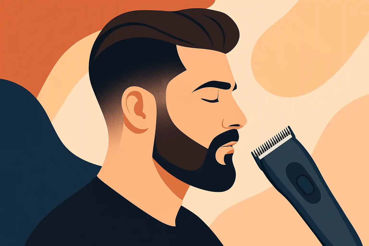 Fade je baard tot perfectie: zo creëer je thuis een barbershop-overgang