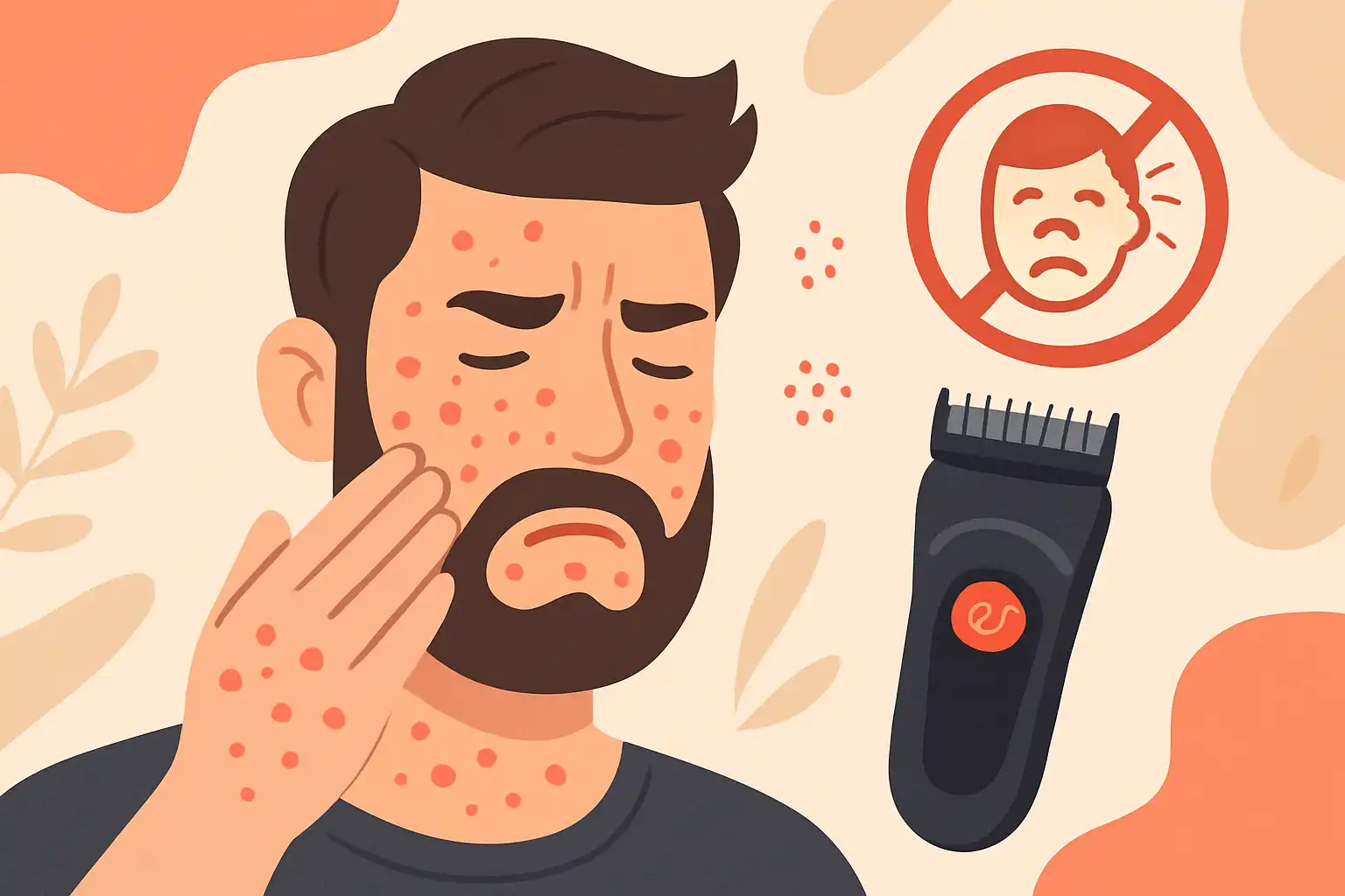 Last van huidreacties door je trimmer? zo herken je allergie en wat je eraan doet