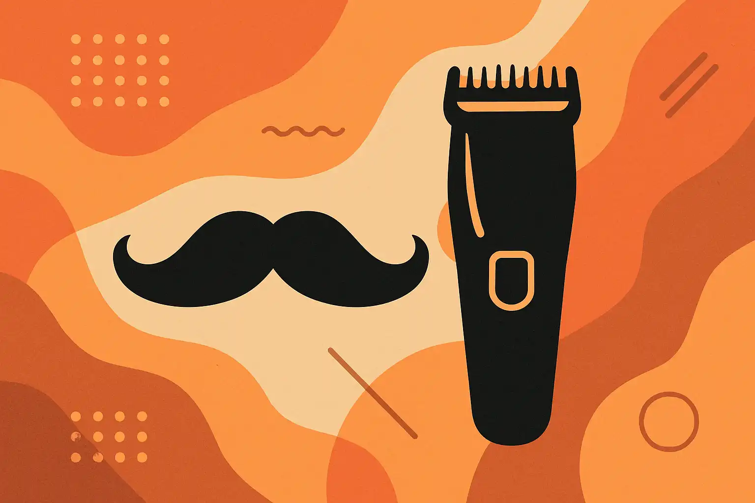 Master je snor: zo gebruik je je baardtrimmer voor precieze snorstyling