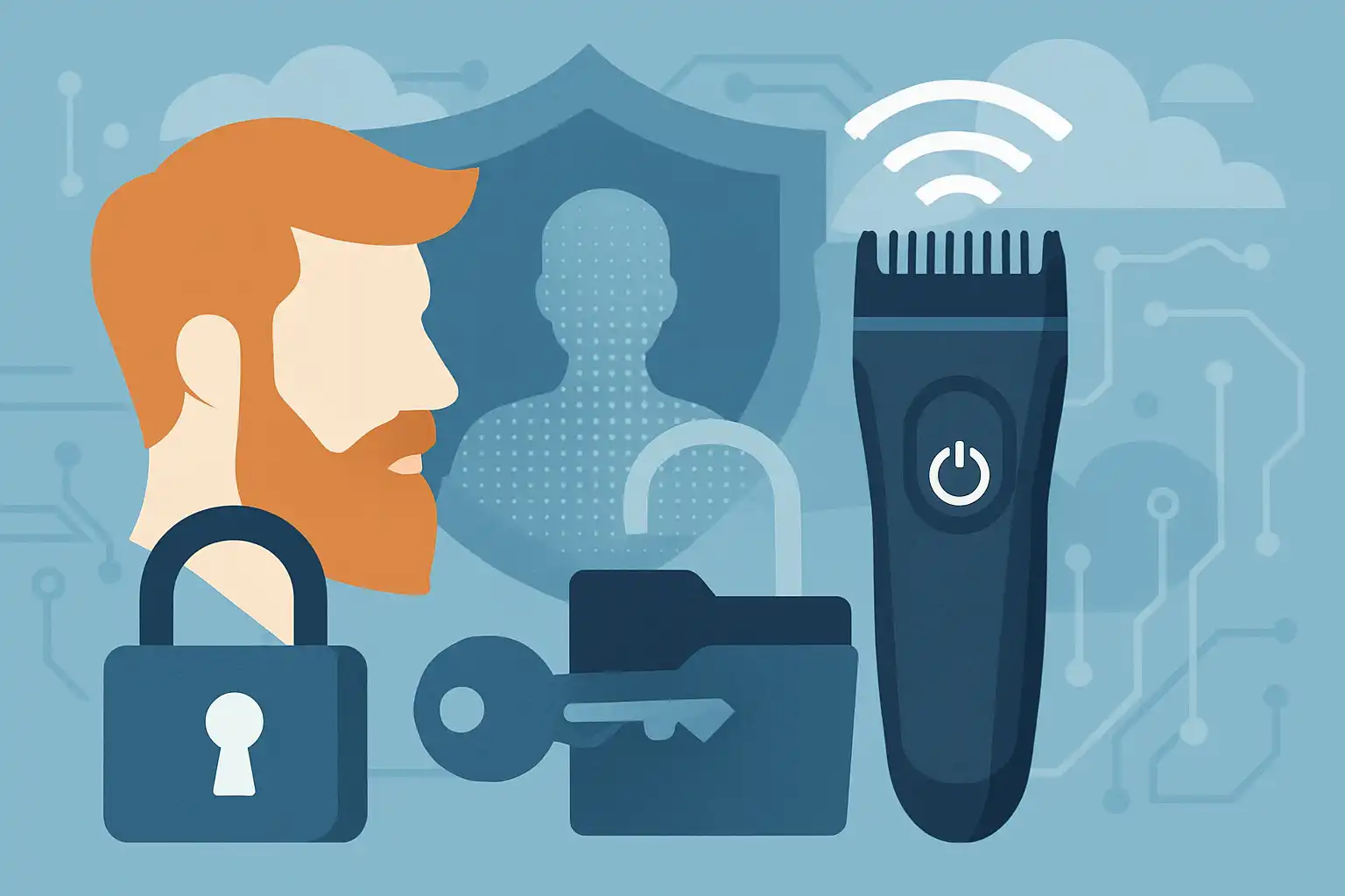 Privacy en slimme baardtrimmers: wat fabrikanten verzamelen en hoe je je gegevens beschermt