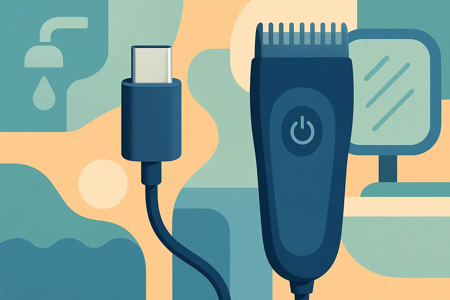 USB-C in de badkamer: waarom de nieuwe oplaadstandaard je baardtrimmer future-proof maakt
