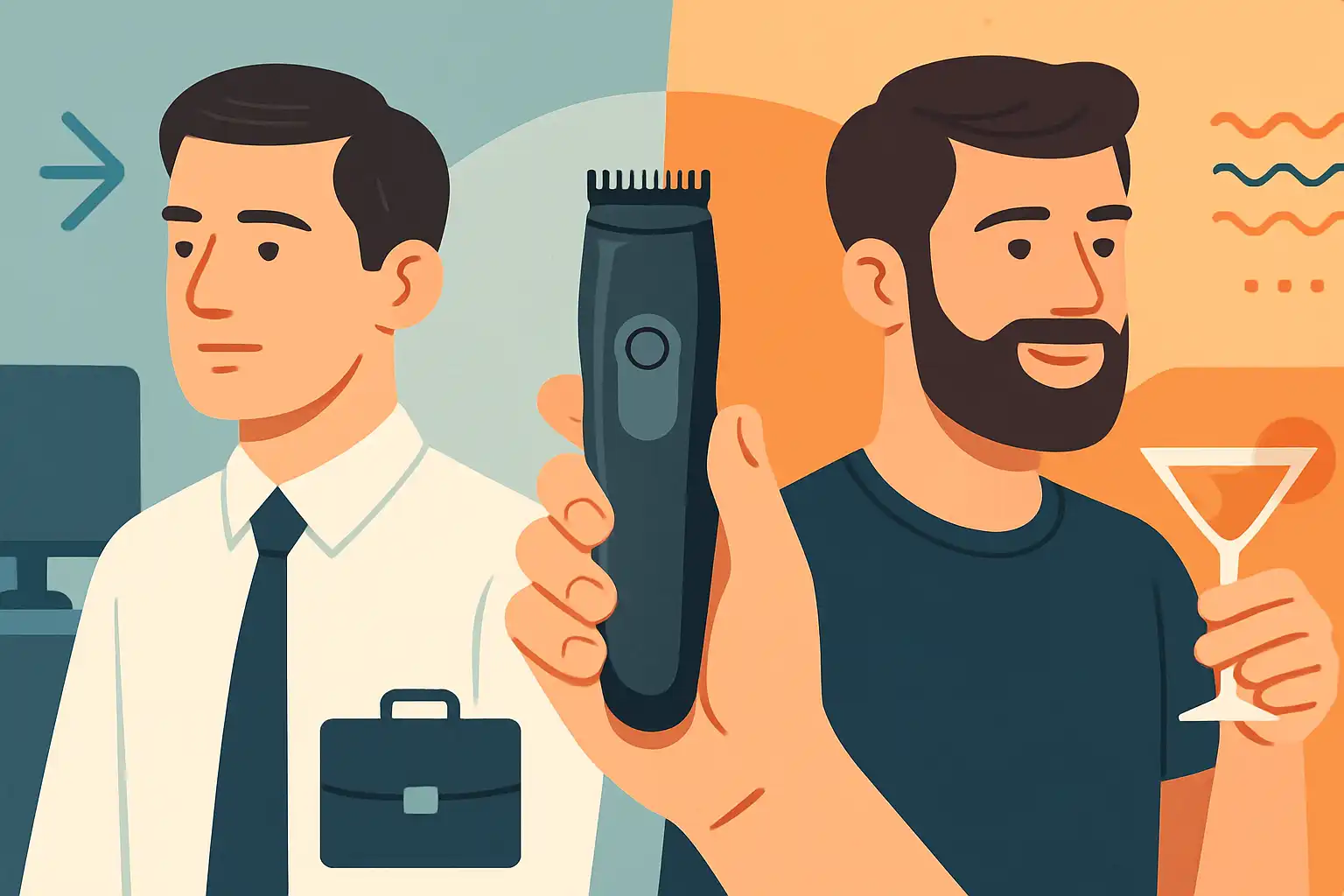 Van kantoor naar cocktail: verander je baardlook in 5 minuten met één trimmer