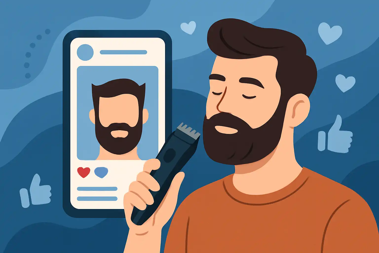 Viral baardlooks op social media: hoe je ze thuis nabootst met je trimmer