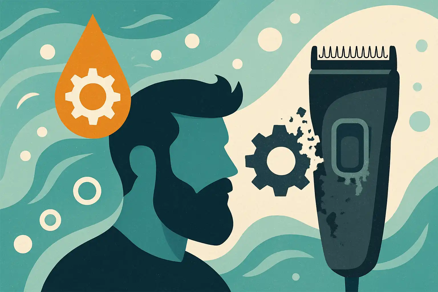 Waarom hard water je baard en trimmer kan verpesten (en hoe je het oplost)