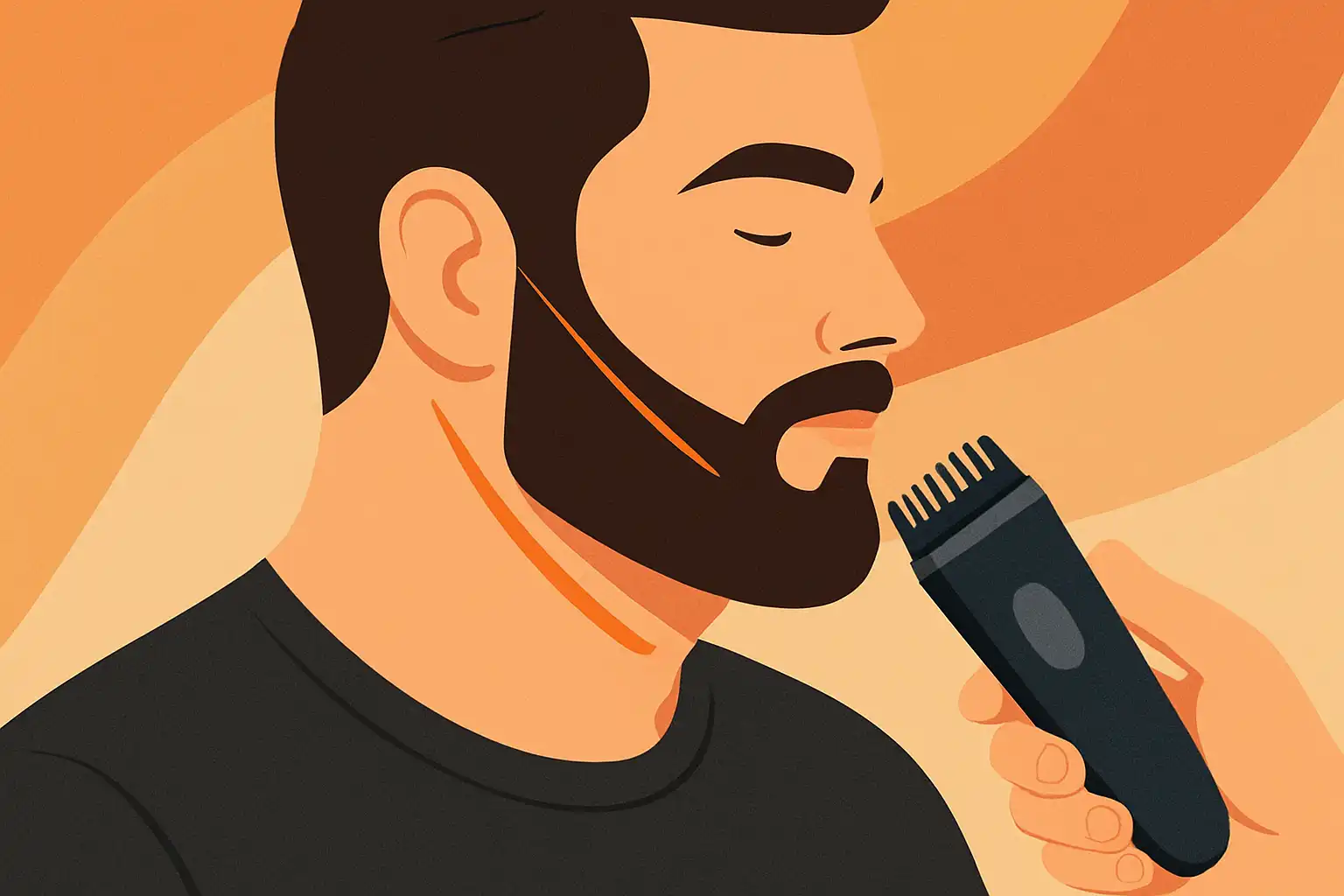 Zo camoufleer je een dubbele kin met je baardtrimmer: contourtrucs die echt werken