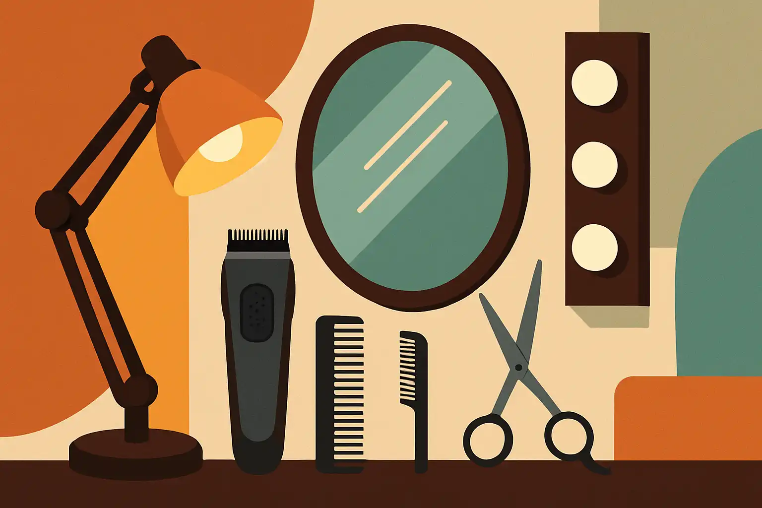 Zo creëer je een barbershop-ervaring thuis: verlichting, spiegels en tools die je trimroutine transformeren