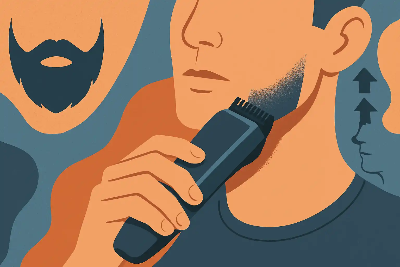 Zo creëer je een gladgeschoren look met alleen je baardtrimmer: stap-voor-stap zonder mes