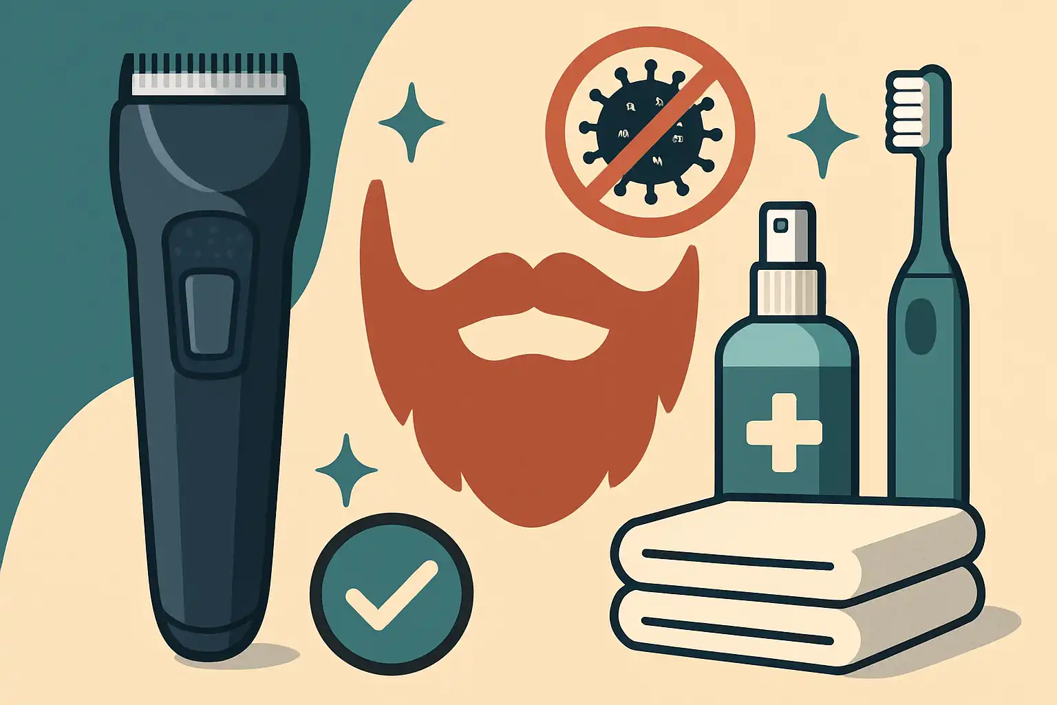Zo deel je je baardtrimmer zonder vieze verrassingen: hygiëne hacks voor thuis